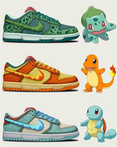 pokemon nike dunks